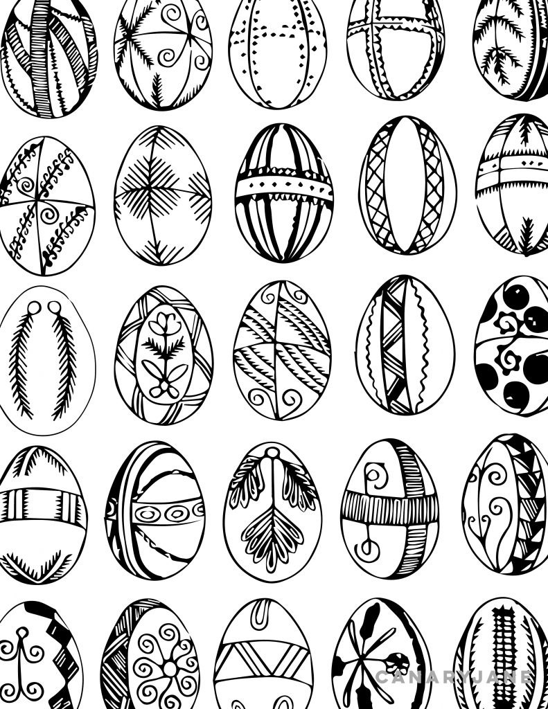  With Easter right around the corner, I wanted to share a handful of Easter coloring pages for you to print for free! I've also included some of the Easter free printables and activities you can find here on Canary Jane. Need help printing? Scroll to the bottom for printing instructions. Happy Easter! 