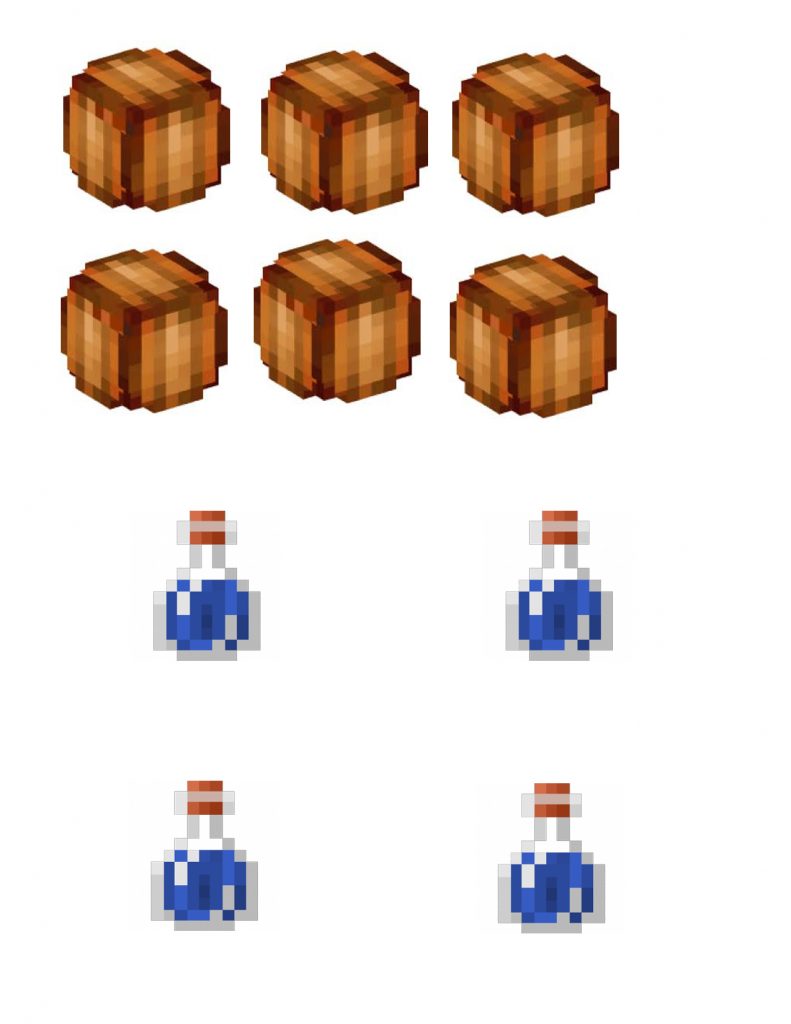 Print off these fun Minecraft graphics to throw your own Minecraft party! You can even make a life-sized version. And don't forget the free printable birthday party invitation. 