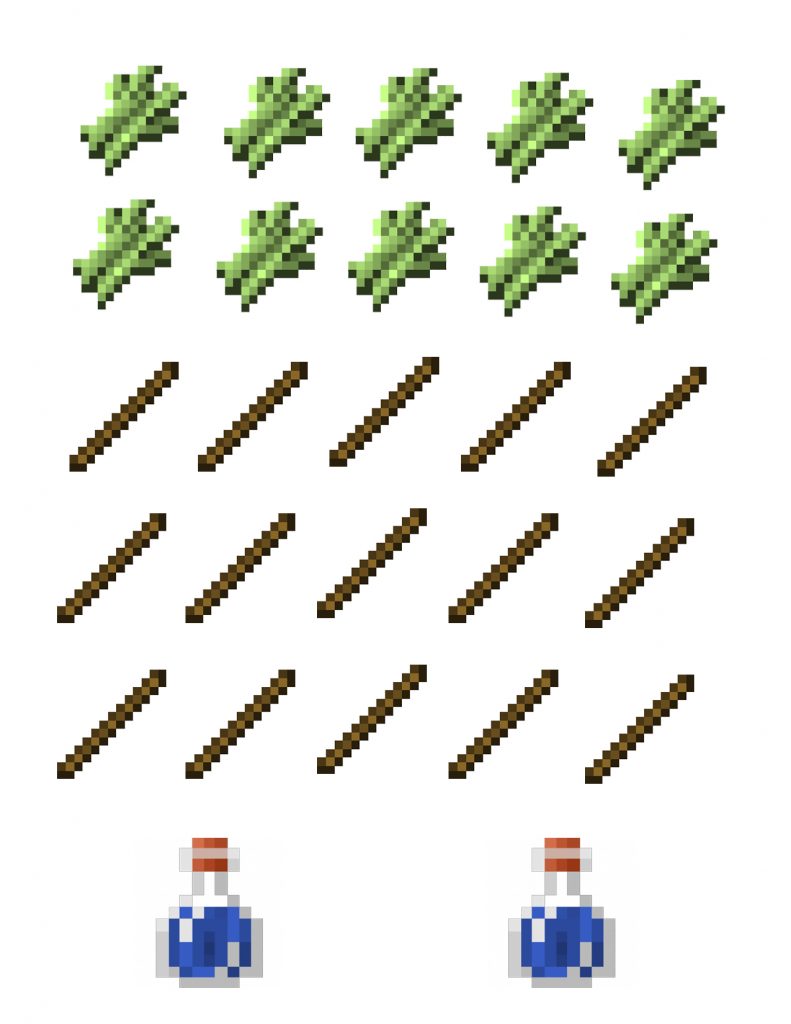 Print off these fun Minecraft graphics to throw your own Minecraft party! You can even make a life-sized version. And don't forget the free printable birthday party invitation. 