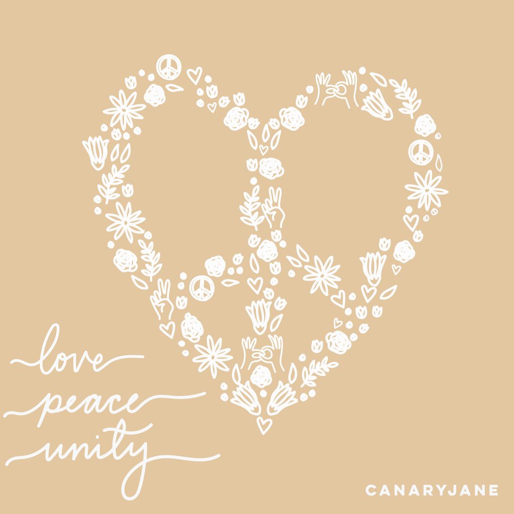 Print off these floral inspired peace, love, and unity coloring pages for free. Grab some color pencils, markers, or crayons for color and meditate. Each coloring page has some meditation prompts to ponder while you color. And then you can write what you meditated on the back. 