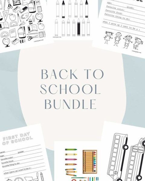 Back to School Bundle