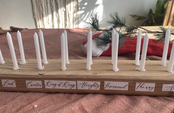 How to Make Simple Festive Wooden Christmas Advent with Jesus&hellip;