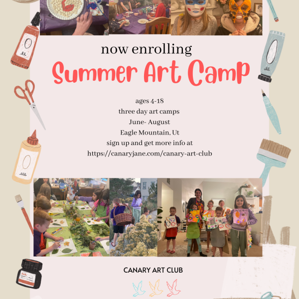 2025 Summer Art Camp Registration