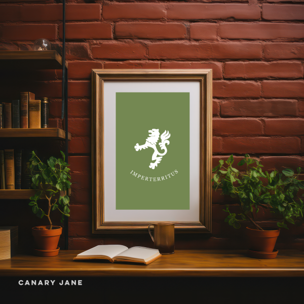 Imperterritus Print - green