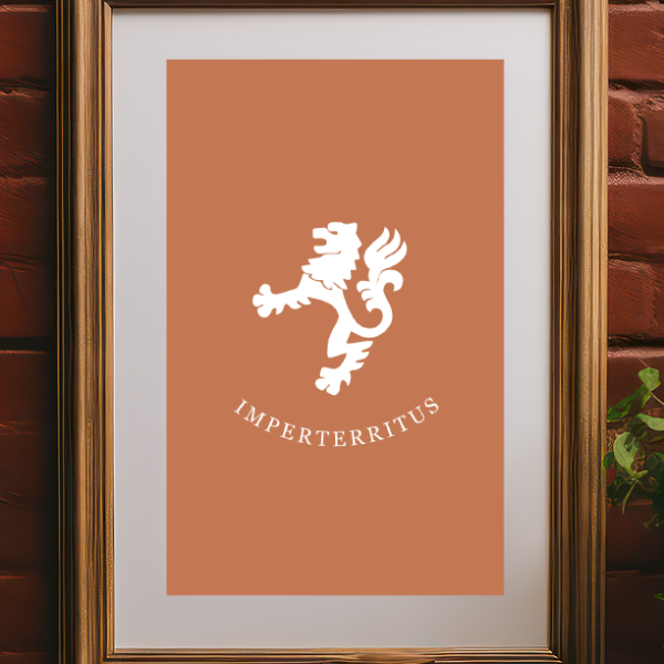 Imperterritus Print - Copper
